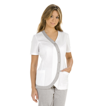 *CHAQUETILLA ONDAS BLANCA MD. 8133 GRIS T-G                                